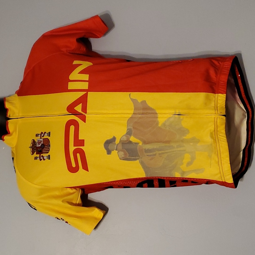 💛Miloto Spain Team Men's Bicycle Jersey